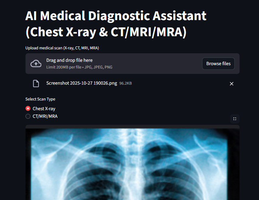 AI Medical Diagnostic Assistant